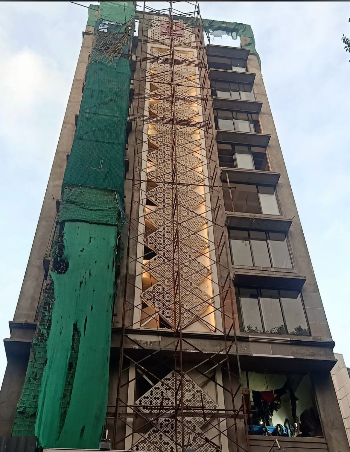 aluminum scaffolding stairway model